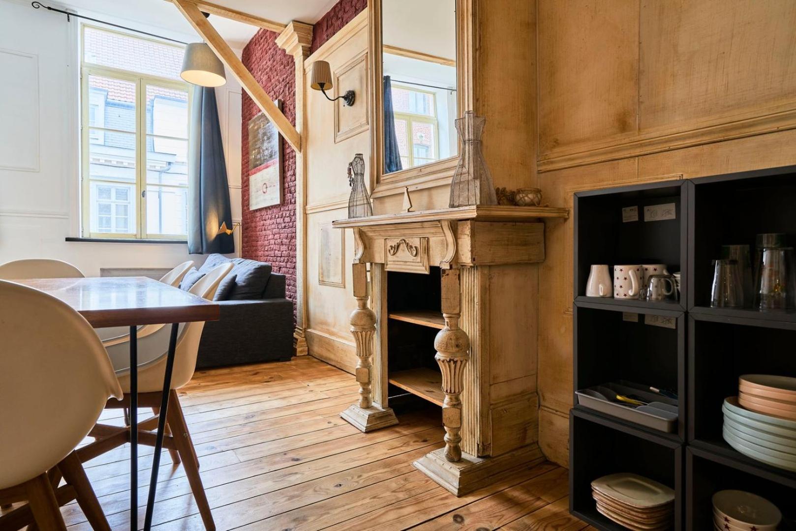 Old Lille Charming Duplex Apartment Exteriör bild